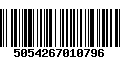 Código de Barras 5054267010796