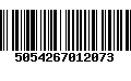 Código de Barras 5054267012073