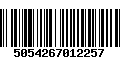 Código de Barras 5054267012257