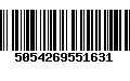 Código de Barras 5054269551631