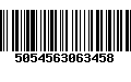 Código de Barras 5054563063458