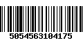 Código de Barras 5054563104175