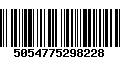 Código de Barras 5054775298228