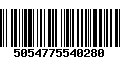 Código de Barras 5054775540280