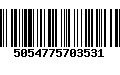 Código de Barras 5054775703531