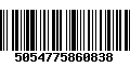 Código de Barras 5054775860838