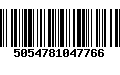 Código de Barras 5054781047766