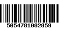 Código de Barras 5054781082859