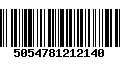 Código de Barras 5054781212140