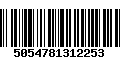 Código de Barras 5054781312253