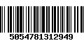 Código de Barras 5054781312949