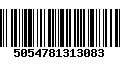 Código de Barras 5054781313083