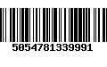 Código de Barras 5054781339991