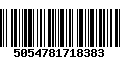 Código de Barras 5054781718383