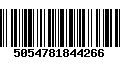 Código de Barras 5054781844266