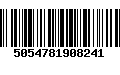 Código de Barras 5054781908241