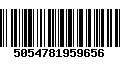 Código de Barras 5054781959656