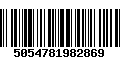 Código de Barras 5054781982869