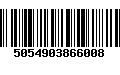 Código de Barras 5054903866008