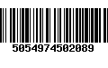 Código de Barras 5054974502089