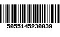 Código de Barras 5055145230039