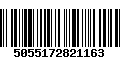 Código de Barras 5055172821163