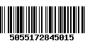 Código de Barras 5055172845015