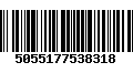 Código de Barras 5055177538318