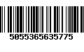 Código de Barras 5055365635775