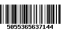 Código de Barras 5055365637144