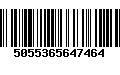 Código de Barras 5055365647464