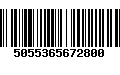 Código de Barras 5055365672800