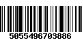 Código de Barras 5055496703886