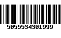 Código de Barras 5055534301999