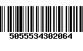 Código de Barras 5055534302064