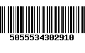 Código de Barras 5055534302910