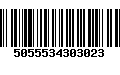 Código de Barras 5055534303023