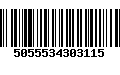 Código de Barras 5055534303115