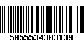 Código de Barras 5055534303139