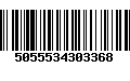 Código de Barras 5055534303368