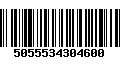 Código de Barras 5055534304600