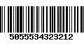 Código de Barras 5055534323212