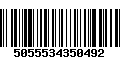 Código de Barras 5055534350492