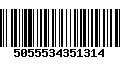 Código de Barras 5055534351314