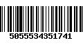 Código de Barras 5055534351741