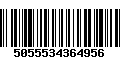 Código de Barras 5055534364956