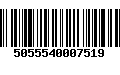 Código de Barras 5055540007519