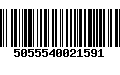 Código de Barras 5055540021591