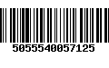 Código de Barras 5055540057125