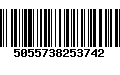 Código de Barras 5055738253742